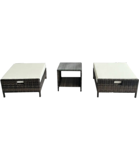 Набор мебели из ротанга, 5 предметов, коричневый, GM-M79